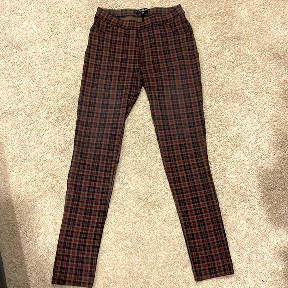 Sanctuary. Plaid Pants/leggings. Small